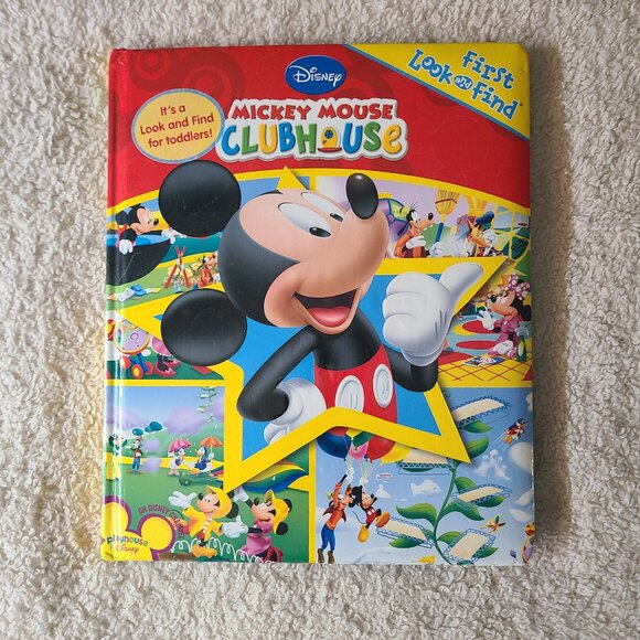 Disney Other - 5/$30 Disney Mickey Mouse Clubhouse First Look and Find Book